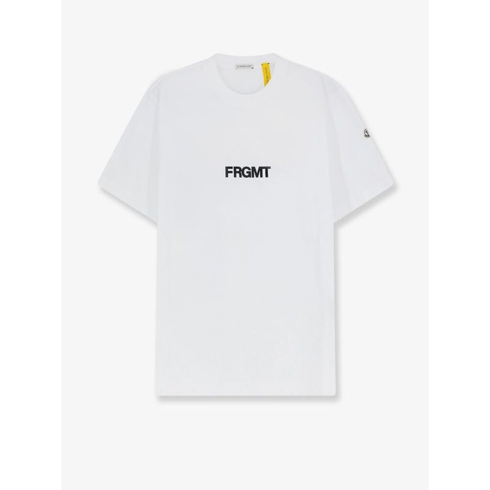 Moncler Men T-Shirt In Cotone Con Stampa